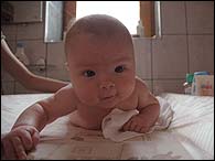 Dvod na neasti na psch akcch - nae nejmlad dcera Gabriela