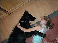 Bery and Izabela in a hug